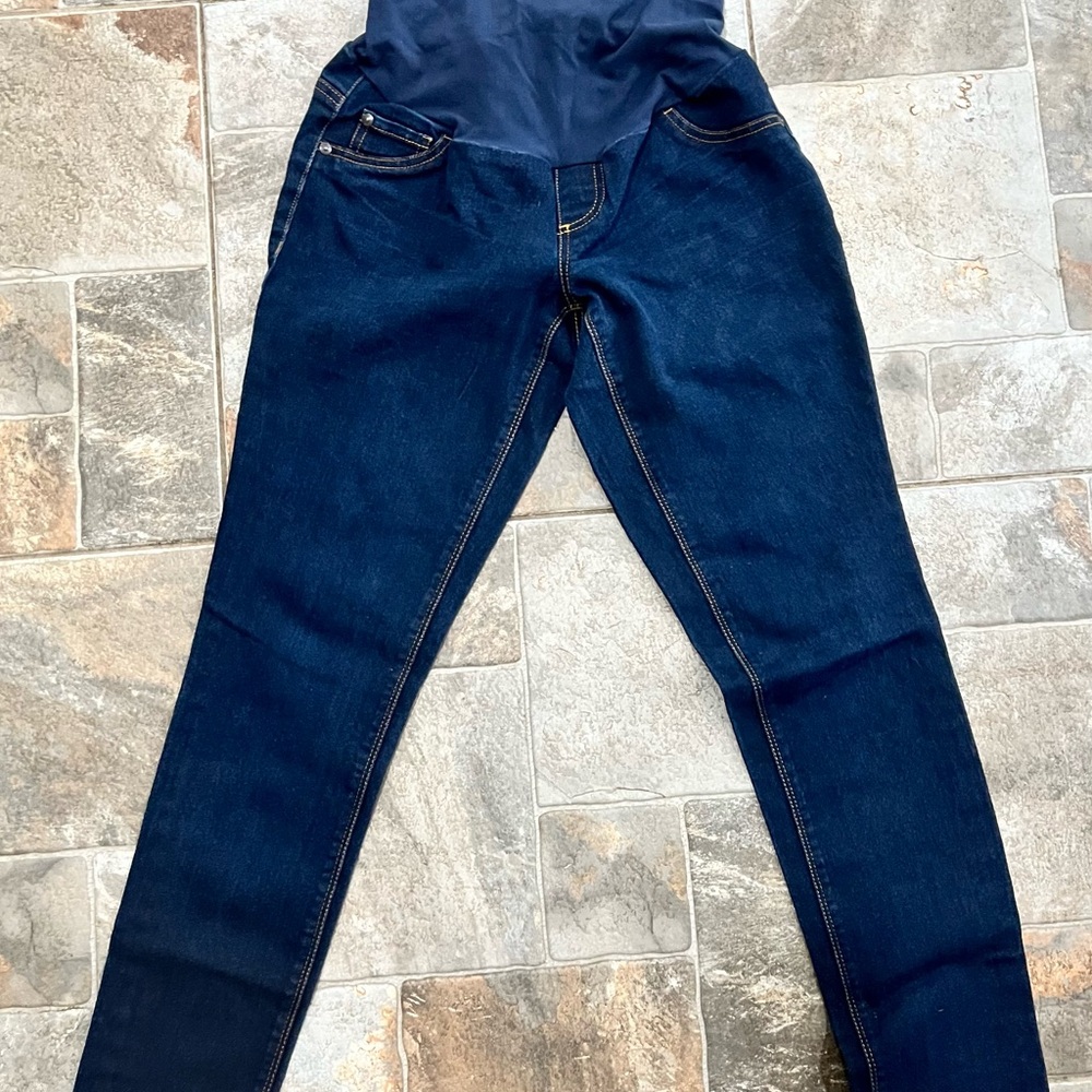 Women's Maternity Blue Jeans